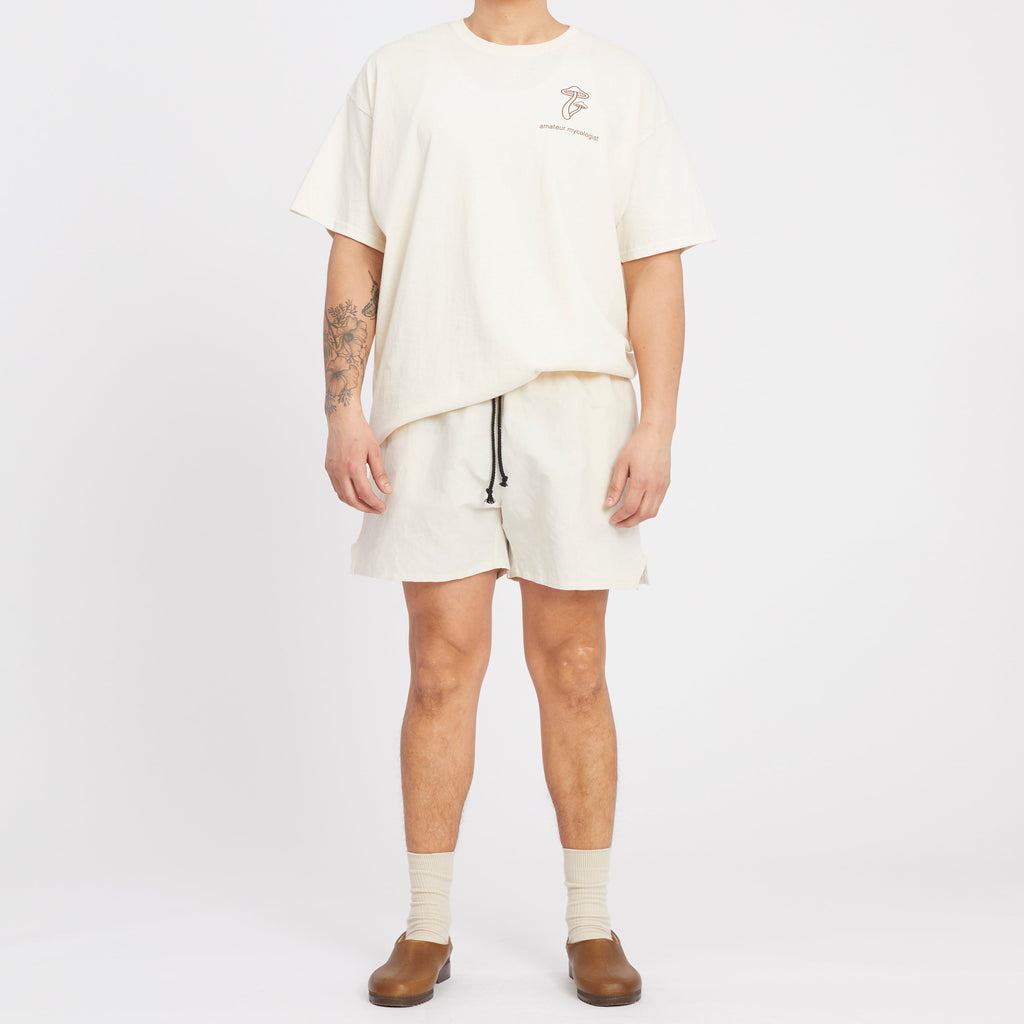 MT Short - Bone Linen / Cotton