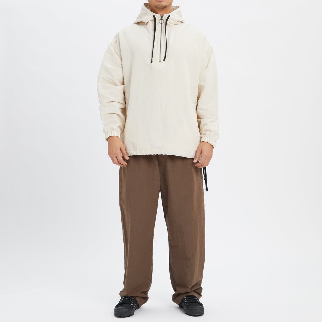 Pod Pullover Jacket - Bone Linen / Cotton