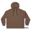Pod Pullover Jacket - Brown Linen / Cotton / Nylon