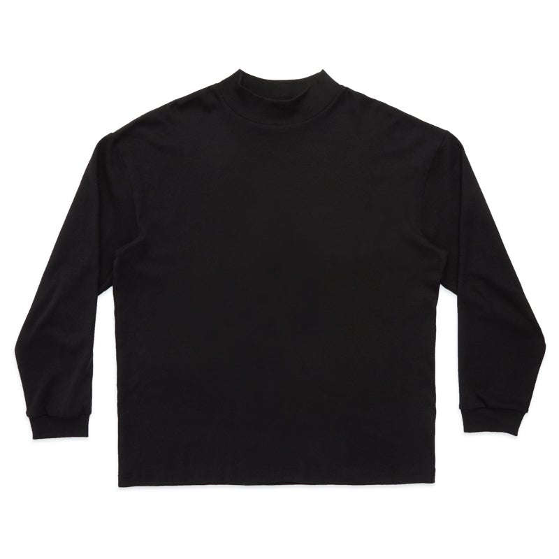 Neck Tee Black Ribbed Mock Neck Top Ribbed Mock Neck Long