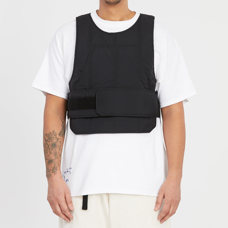 Recycled WR Nylon Black manor s.k. Quilted BP - – hill Vest