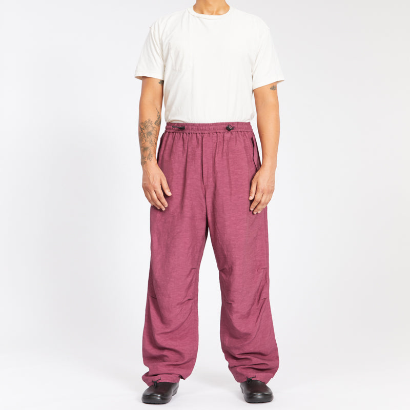 Pink Wide Leg Linen Pants – Me&B