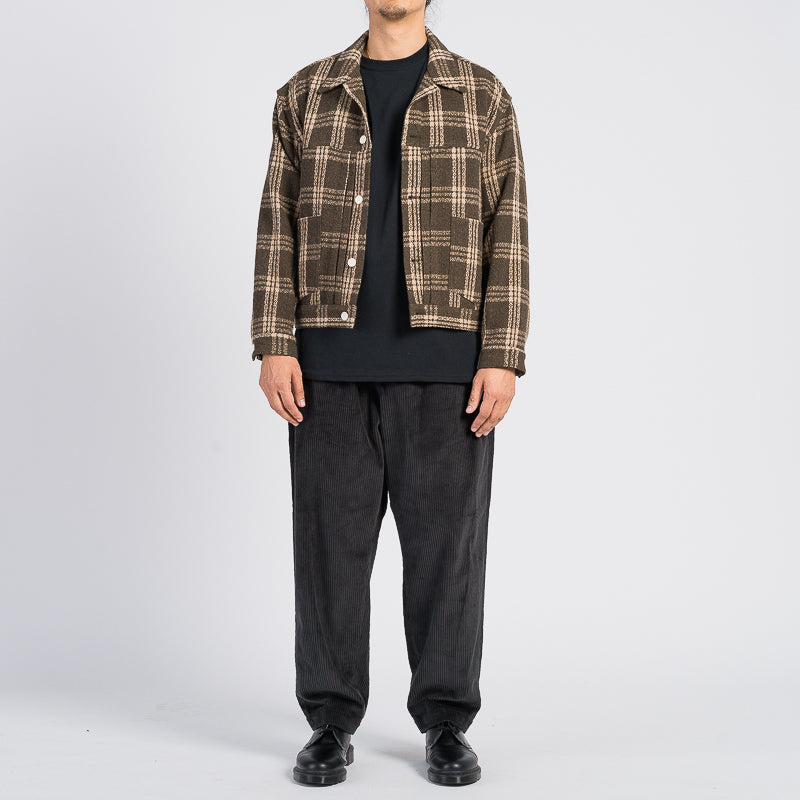 Type 100 Jacket - Brown Plaid – s.k. manor hill