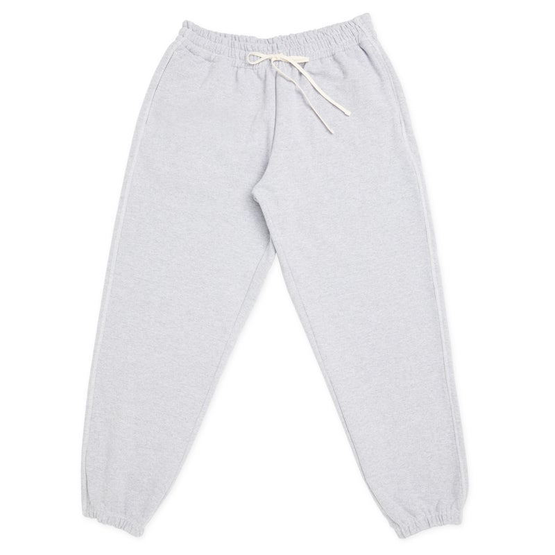 Alston Sweatpant - Heather Grey Cotton Fleece