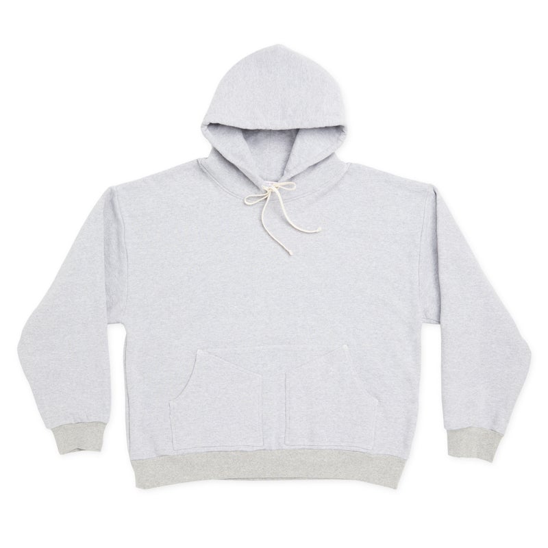 Reversible Evert Hoodie - Heather Grey Cotton Fleece