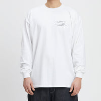 Biz LS T-Shirt - White Cotton