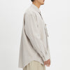 Overturn Shirt - Light Grey Cotton / Hemp