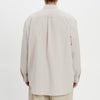 Overturn Shirt - Light Grey Cotton / Hemp