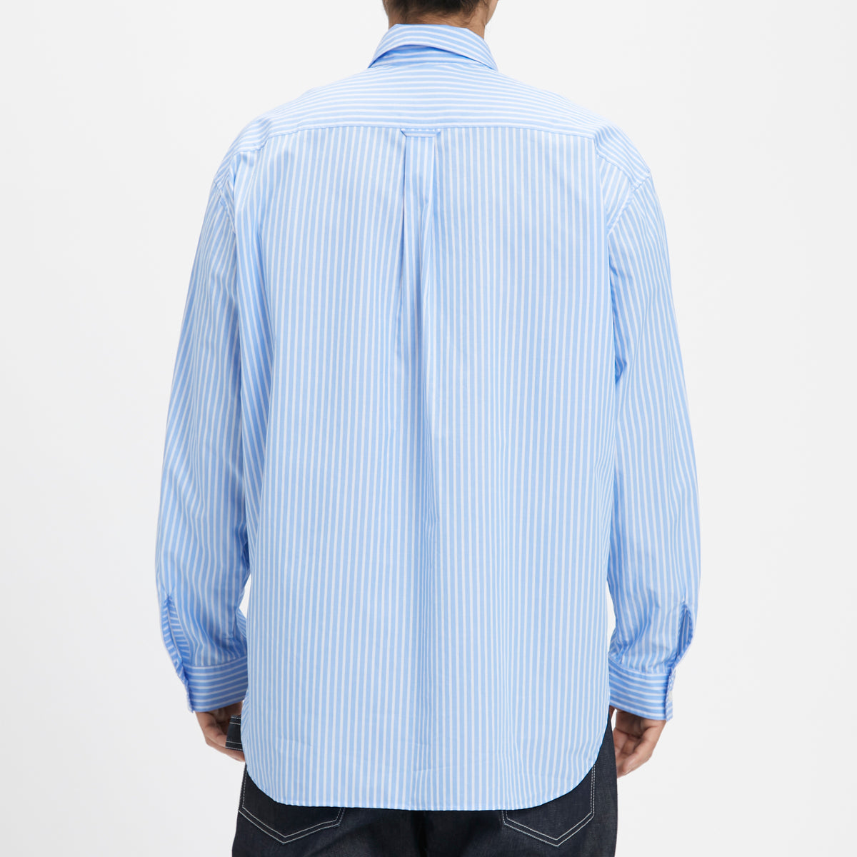 Bofill Shirt - Blue & White Striped Cotton