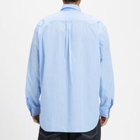 Bofill Shirt - Blue & White Striped Cotton