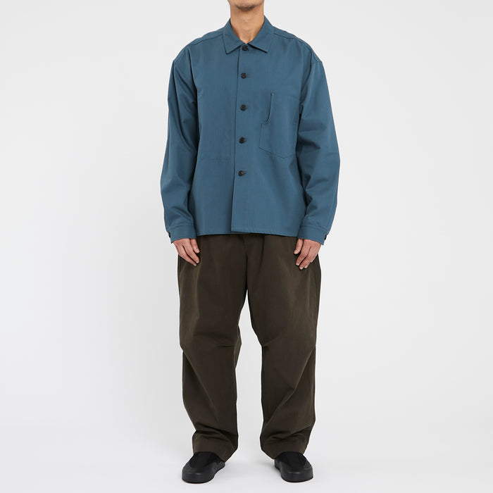 Task Shirt/Jacket - Military Blue HBT Cotton