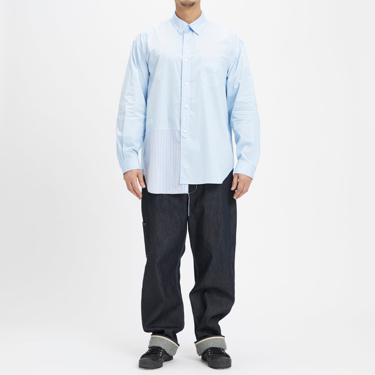 Bofill Shirt - Light Blue Cotton