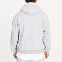 Reversible Evert Hoodie - Heather Grey Cotton Fleece