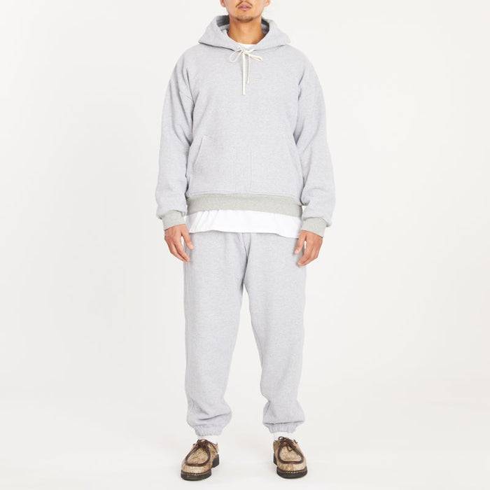 Reversible Evert Hoodie - Heather Grey Cotton Fleece