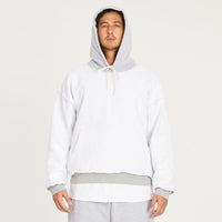 Reversible Evert Hoodie - Heather Grey Cotton Fleece