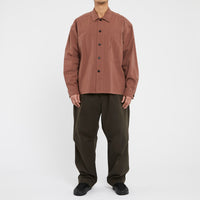 Task Shirt/Jacket - Light Brown Organic Cotton