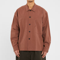 Task Shirt/Jacket - Light Brown Organic Cotton