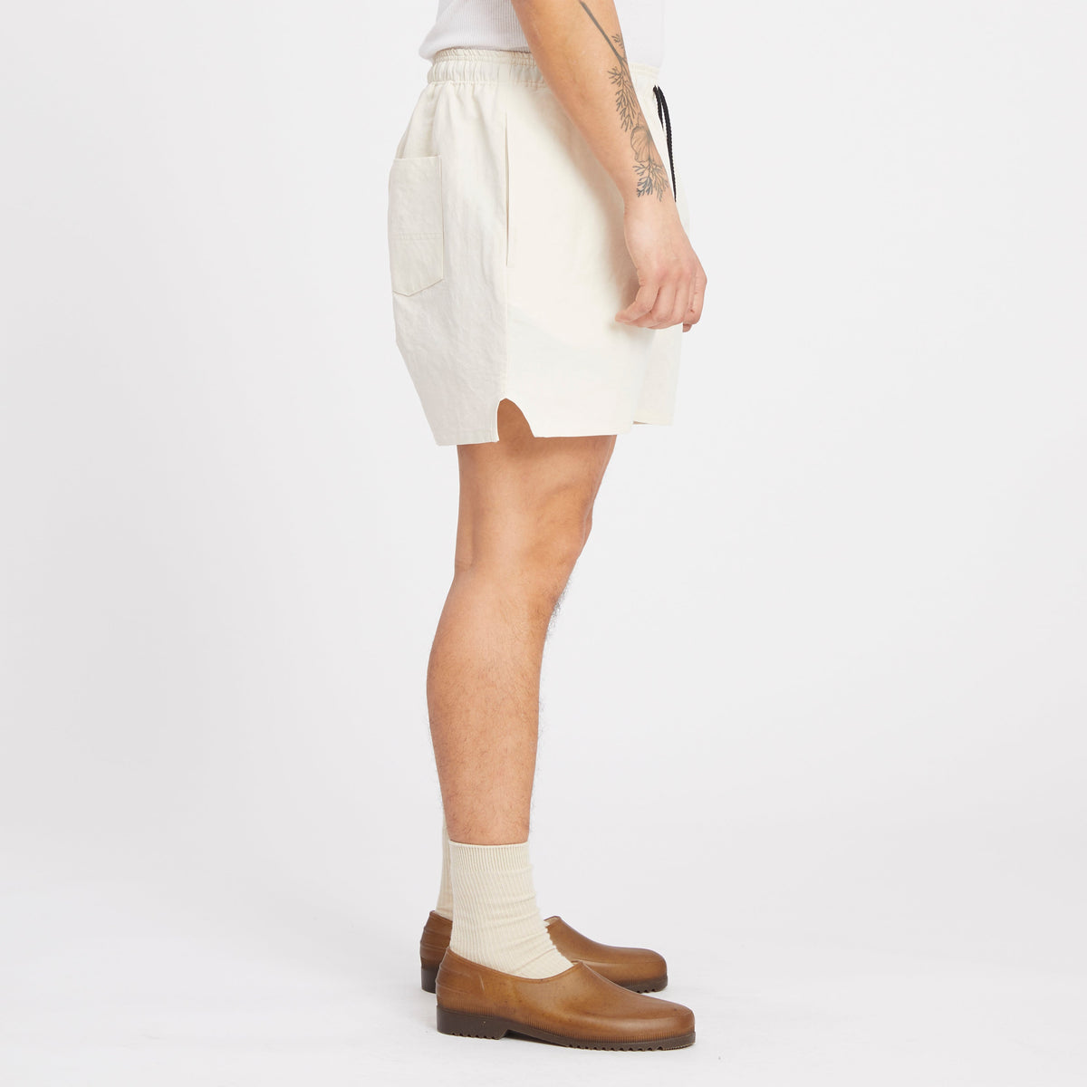 MT Short - Bone Linen / Cotton