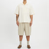 Solar Short - Oatmeal Linen / Cotton