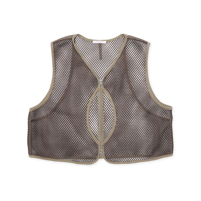Trapper Vest - Brown Mesh