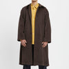Town Trench Coat - Brown Wool/Mohair
