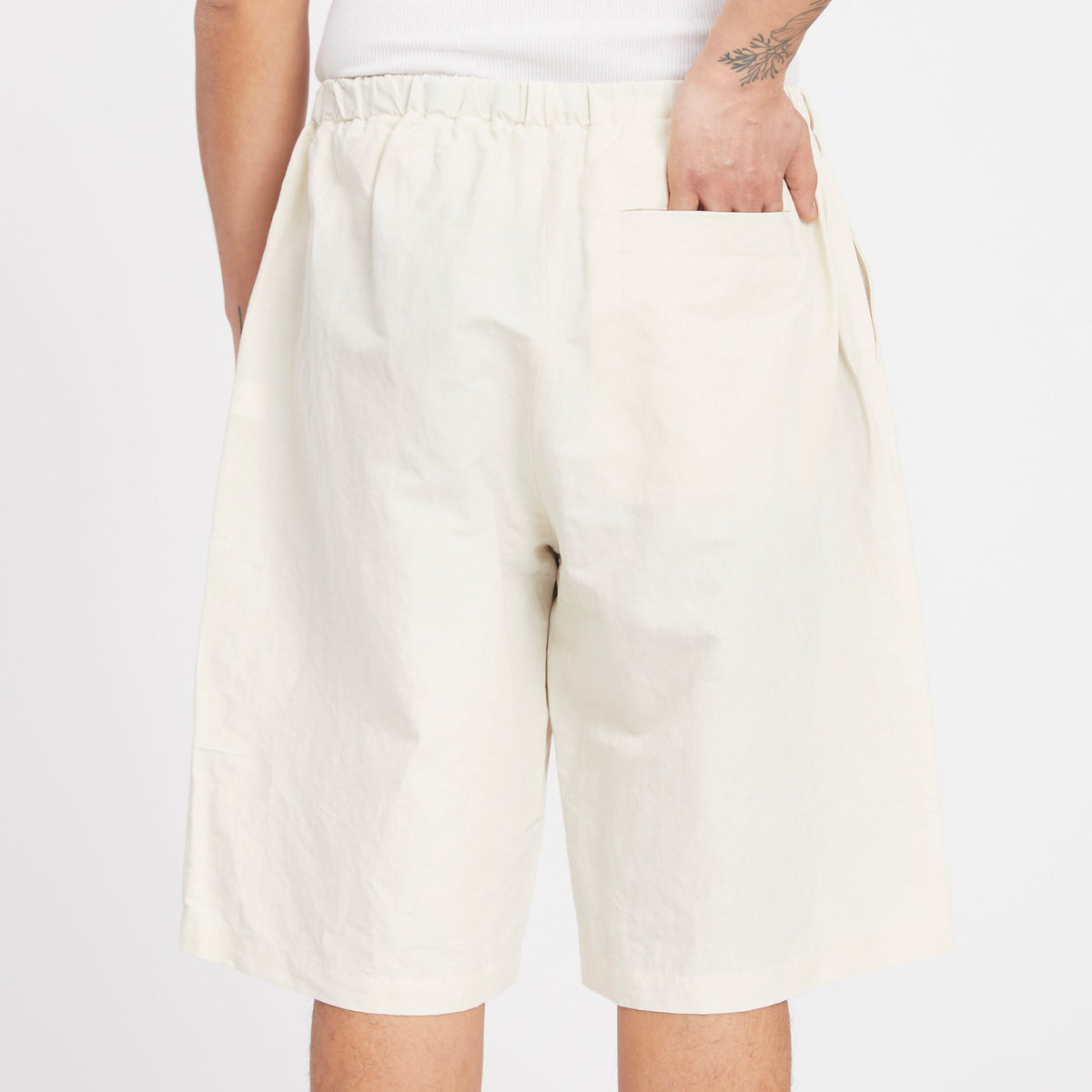 Palego Short - Bone Linen / Cotton