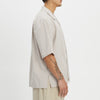 Aloha Shirt - Light Grey Cotton / Hemp