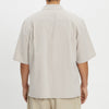 Aloha Shirt - Light Grey Cotton / Hemp