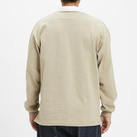 Rugby Shirt – Taupe Cotton