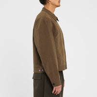 Century Jacket - Brown Linen / Cotton / Nylon