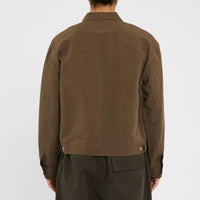 Century Jacket - Brown Linen / Cotton / Nylon