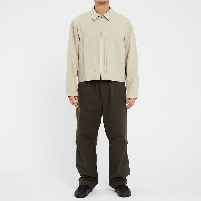Century Jacket - Oatmeal Linen / Cotton