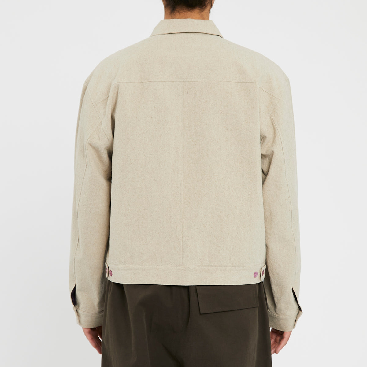 Century Jacket - Oatmeal Linen / Cotton