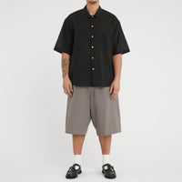 Sage Shirt - Black Translucent Cotton