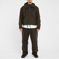 Chopped Fish Jacket - Olive Drab Organic Cotton WR