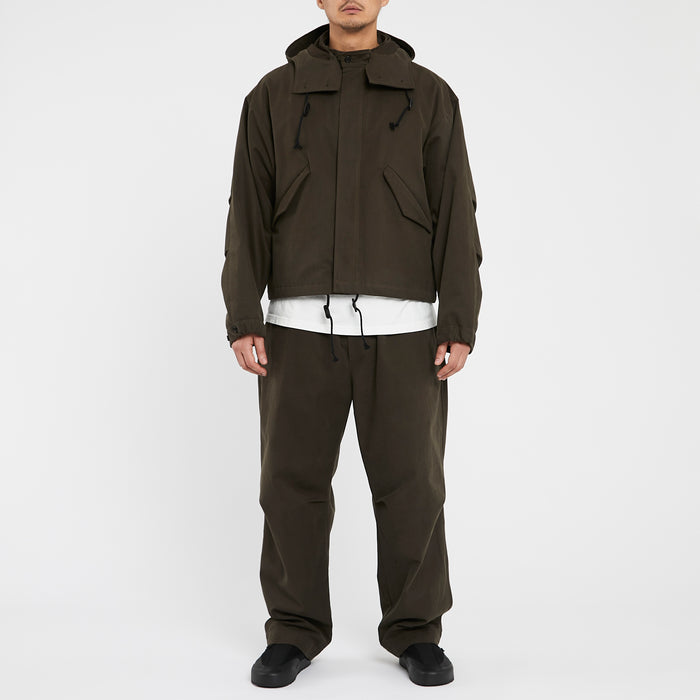 Chopped Fish Jacket - Olive Drab Organic Cotton WR