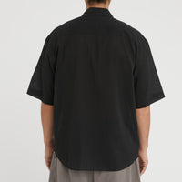 Sage Shirt - Black Translucent Cotton