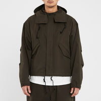 Chopped Fish Jacket - Olive Drab Organic Cotton WR