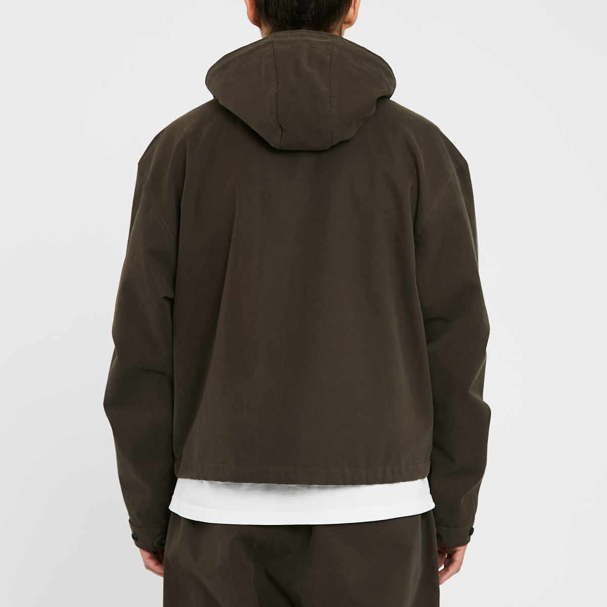Chopped Fish Jacket - Olive Drab Organic Cotton WR