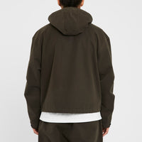 Chopped Fish Jacket - Olive Drab Organic Cotton WR