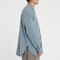 Scribe Shirt - Slate Blue Organic Cotton Ripstop