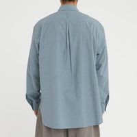 Scribe Shirt - Slate Blue Organic Cotton Ripstop