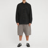 Scribe Shirt - Translucent Black Cotton