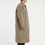 Mountain Trench Coat - Smokey Taupe Recycled Nylon WR