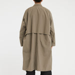 Mountain Trench Coat - Smokey Taupe Recycled Nylon WR