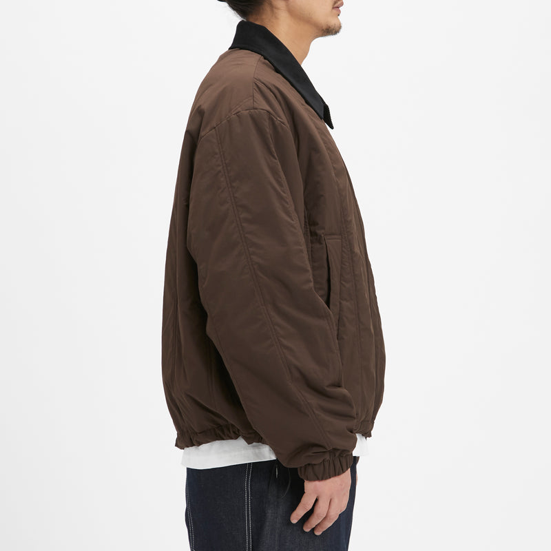 Field Jacket - Brown Quilted Recycled Nylon WR