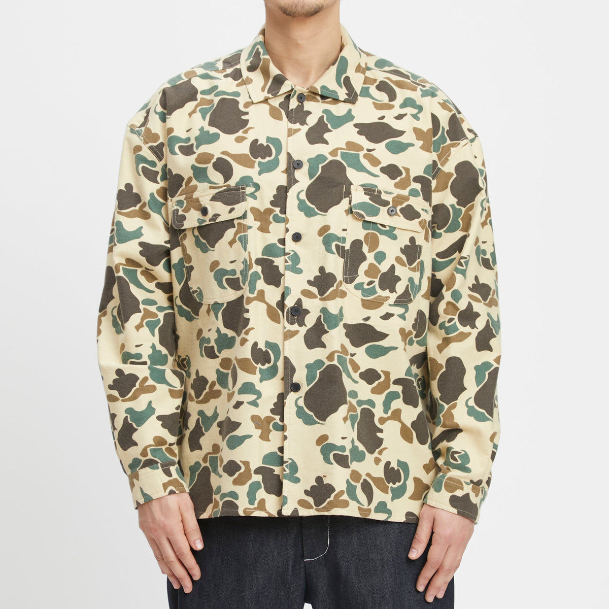 Park Shirt/Jacket - Camo Cotton