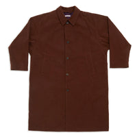 Mountain Trench Coat - Brown Waxed Cotton/Nylon WR