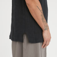 Tank Top - Black Linen