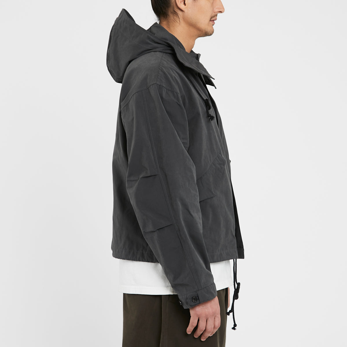 Chopped Fish Jacket - Grey Cotton / Nylon WR
